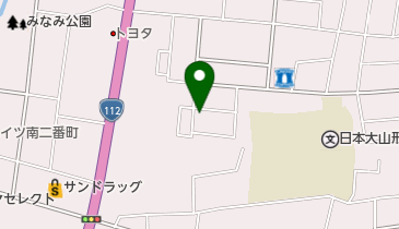 五十嵐理容店の地図画像