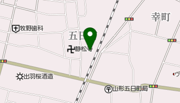 おおと理容の地図画像