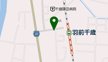 千歳理容所の地図画像