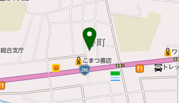 とこや館の地図画像