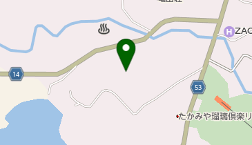 松金屋旅館の地図画像