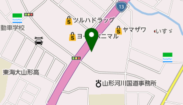 まるまつ 成沢店の地図画像