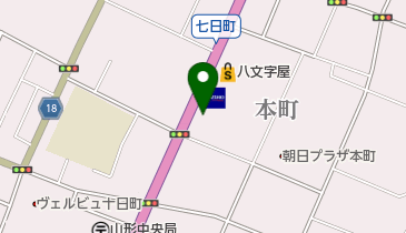 ダイダン株式会社山形営業所の地図画像