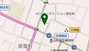 山形産業保健推進センターの地図画像