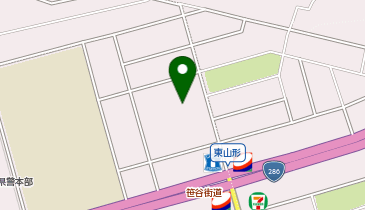 山形県 総合研修センターの地図画像