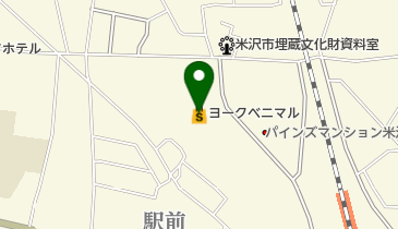 ラスコリナス米沢店の地図画像
