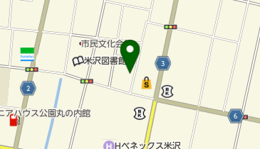 印章の安藤の地図画像