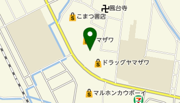 クリーニングWAKOヤマザワ堀川町店の地図画像