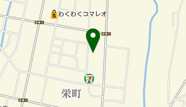 米沢小売酒販組合の地図画像