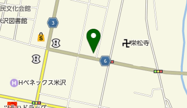 平和通りハナヤの地図画像