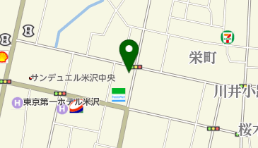 米沢アイコンタクトの地図画像