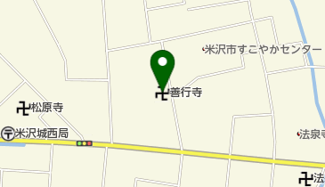 善行寺の地図画像