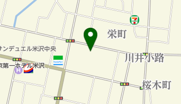 米一牛肉店の地図画像