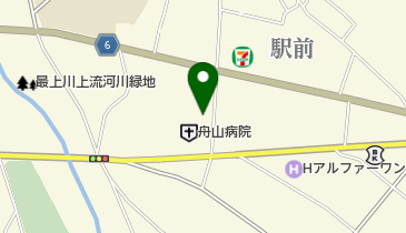 寝具の山口の地図画像