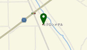 ミクロンメタル株式会社の地図画像