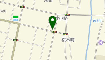 沼澤魚店の地図画像