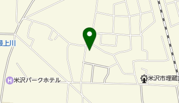 よねざわタイヤの地図画像