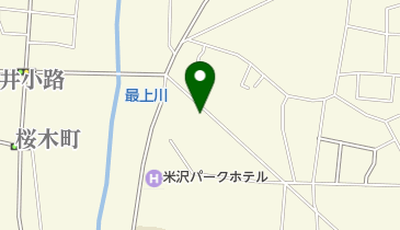 暁美容室の地図画像