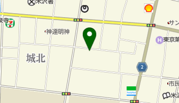 アコ美容室の地図画像