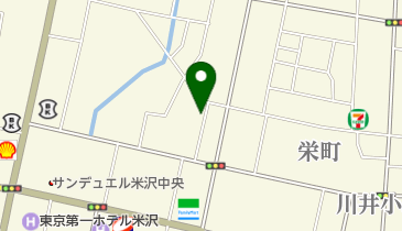 しの美容室の地図画像