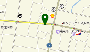 住友生命保険相互会社山形支社米沢支部の地図画像