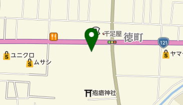 弐萬圓堂米沢店の地図画像
