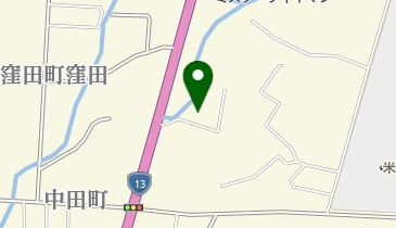 髪切館の地図画像