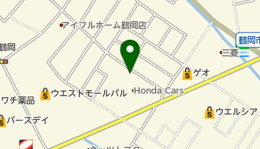 テントスの地図画像