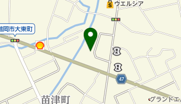 佐藤硝子店の地図画像