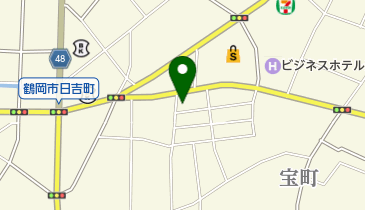 富忠商店の地図画像