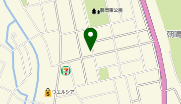 鶴岡東高等学校制服販売店の地図画像