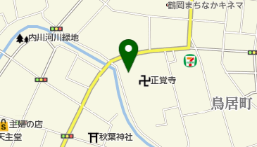 佐藤クリーニングの地図画像