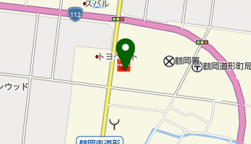 加藤総業株式会社鶴岡営業所の地図画像