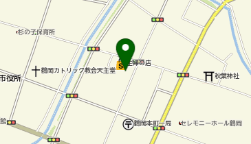 銀座堂の地図画像