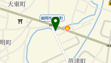 愛美容室の地図画像