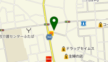 きぬがさ美容室の地図画像