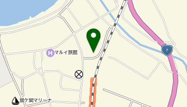 マルミ美容室の地図画像