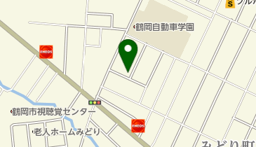 ささ美容室 みどり町店の地図画像