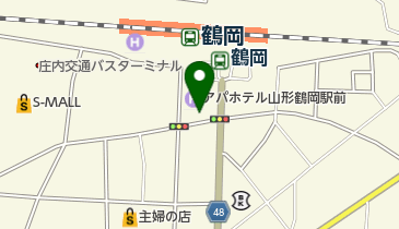 つるやの地図画像