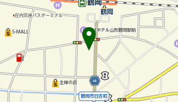 宝石の柿崎の地図画像