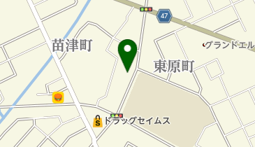 ヘアーサロンみつの地図画像