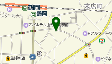 ワタライ理容所の地図画像