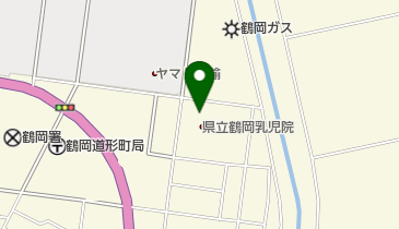 鶴岡乳児院の地図画像