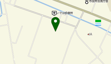 鶴岡市役所 羽黒庁舎 羽黒体育館の地図画像