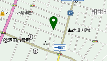 梅木ゴム店の地図画像