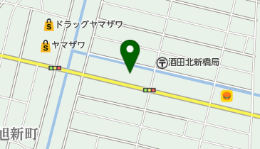 有限会社さかた衣料 新橋店の地図画像