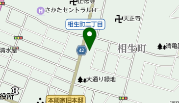 ふとんの池田の地図画像