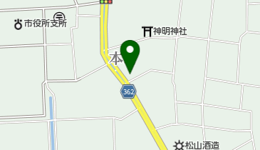 有限会社後藤商店の地図画像