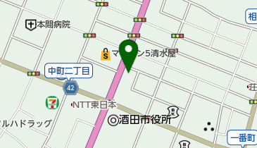 樋田屋の地図画像