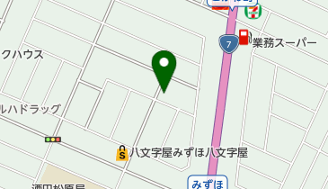 酒田光キリスト教会の地図画像